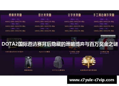 DOTA2国际邀请赛背后隐藏的策略博弈与百万奖金之谜